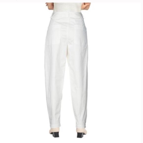 Nili Lotan Pleated Trouser Cream Pant 00 - Picture 8 of 8